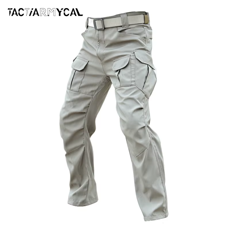 Pantalones tácticos transpirables para hombre con bolsillos cargo - imagen 2