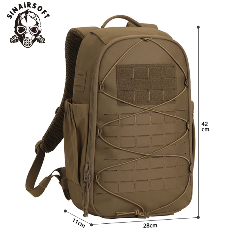 Mochila táctica MOLLE impermeable de nylon desmontable multicapa - imagen 3