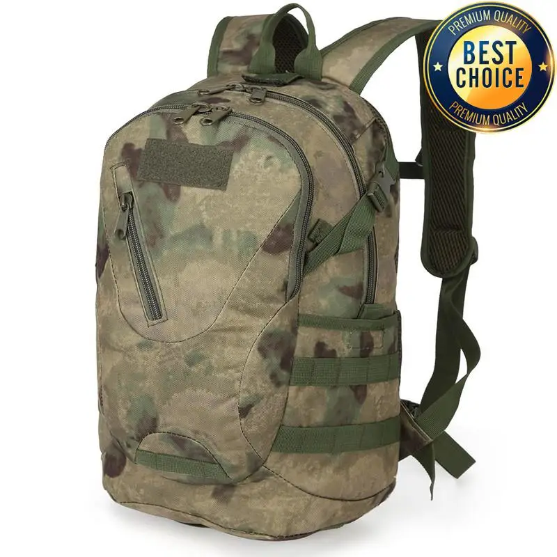 Mochila táctica 35L camuflaje ripstop – Outdoor, senderismo y caza - imagen 3