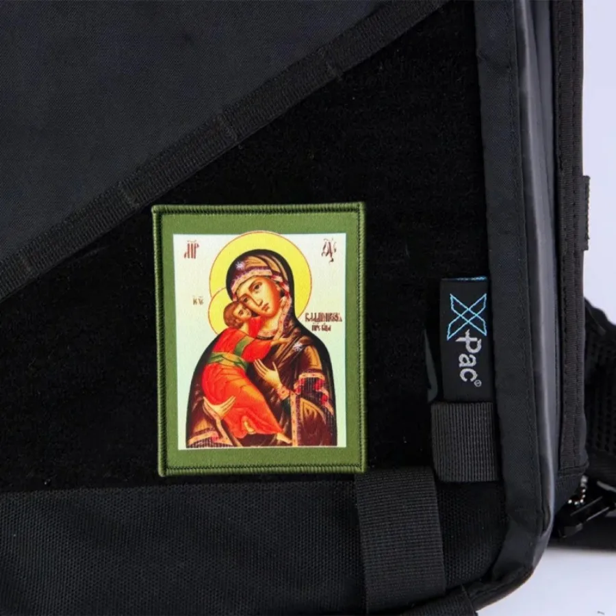 Parche táctico moral Vladimir Madre de Dios – gancho y bucle - imagen 3
