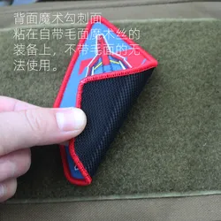 TopGun Parche táctico bordado logotipo avión cisterna con velcro