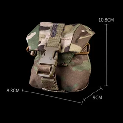Bolsa táctica MOLLE para granadas, multiusos de caza y tiro