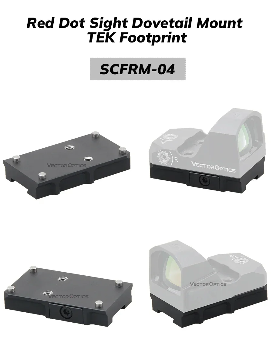 Vector Optics Frenzy, mira punto rojo con montura Picatinny offset