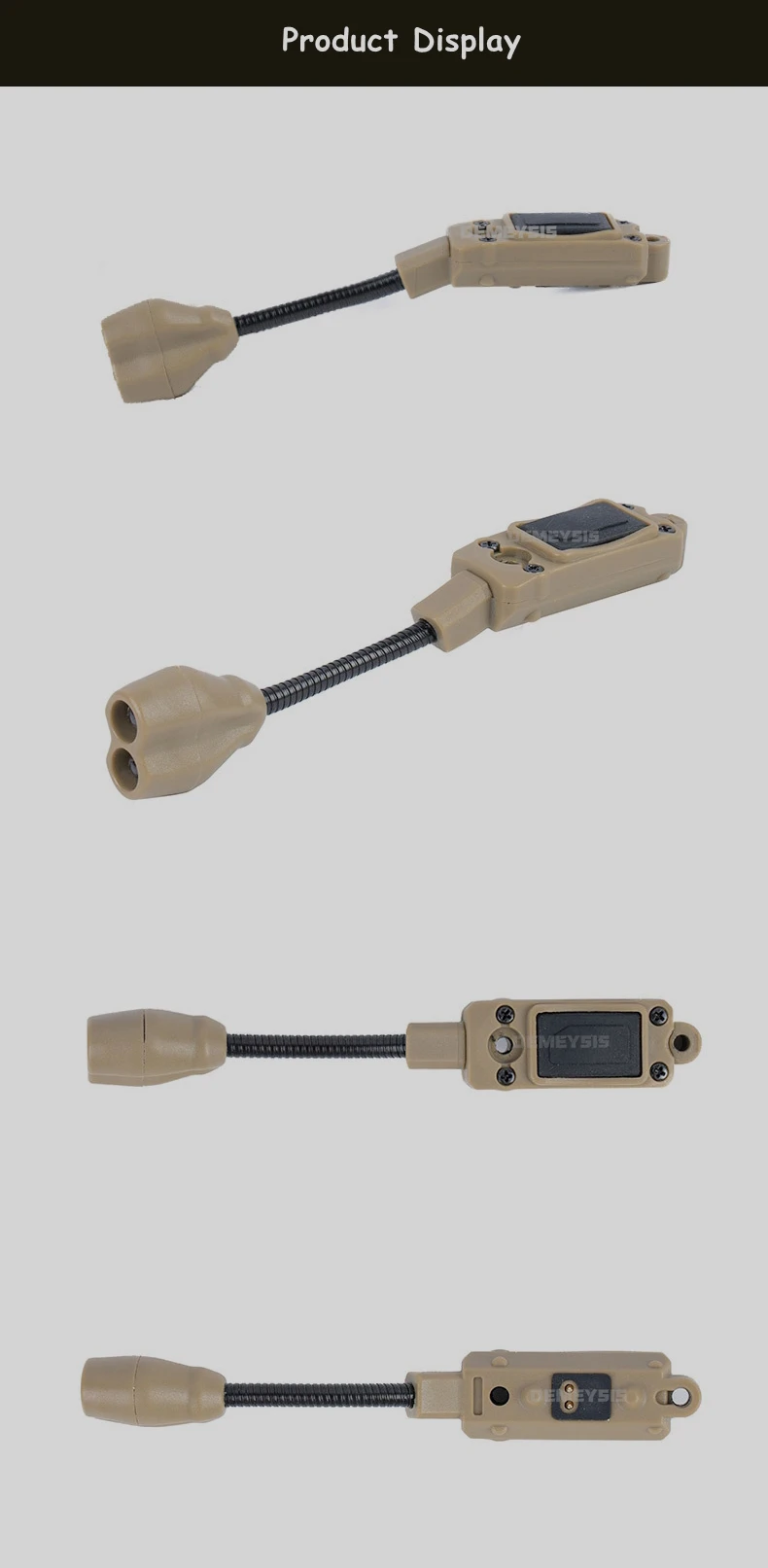 Luz LED roja/IR para uso en exterior