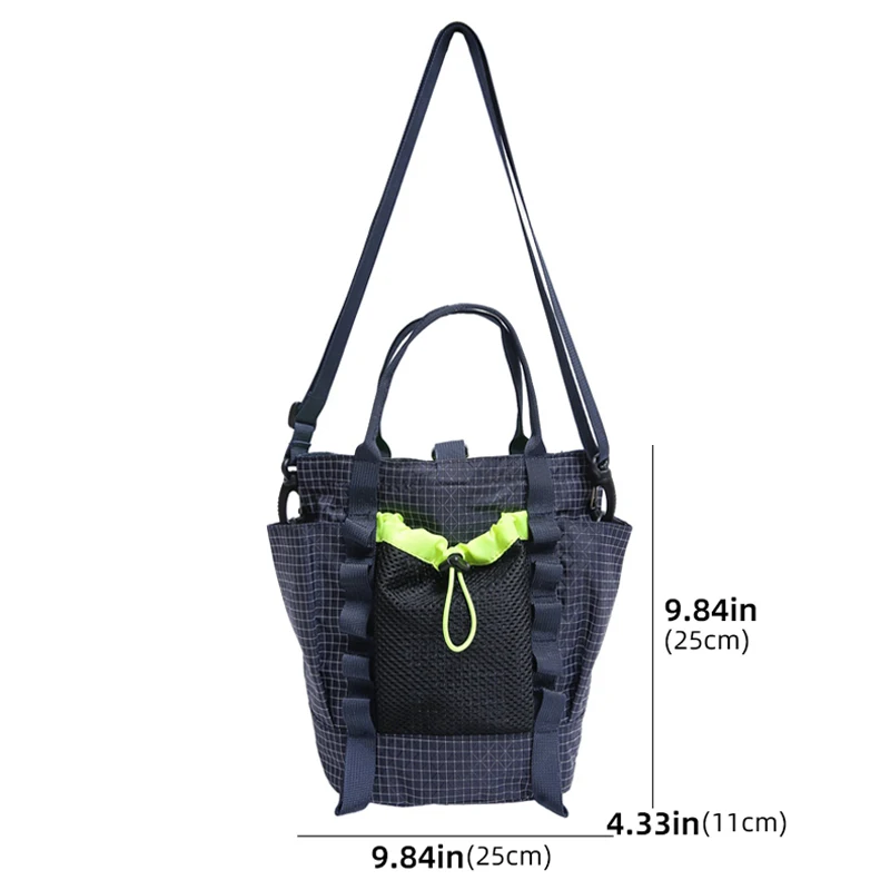 Bolso MOLLE táctico con cierre de cordón para senderismo y montaña