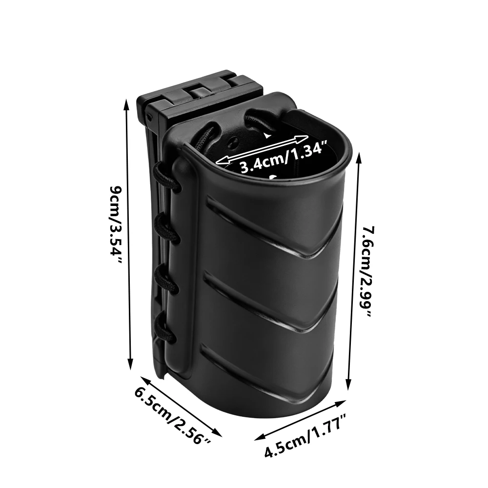 Funda táctica giratoria OC Spray MK3 MOLLE para cinturón de servicio - imagen 2