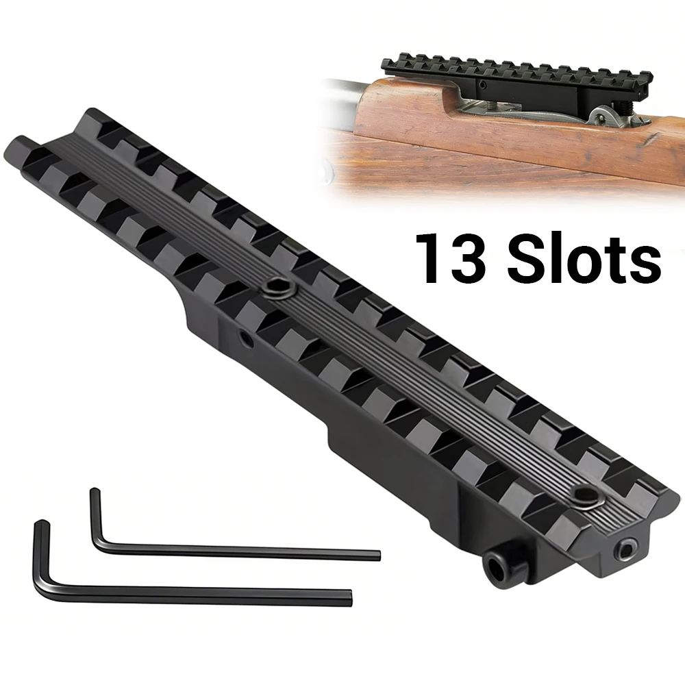 Base montaje Picatinny táctica para óptica de rifle elevador