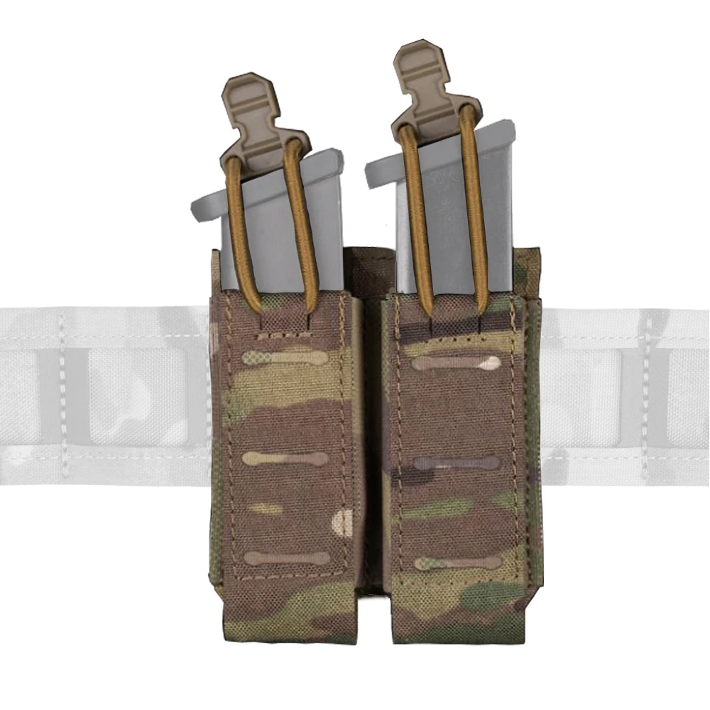 Pochette MOLLE para cargador táctico 9mm con sujeción magnética - imagen 2