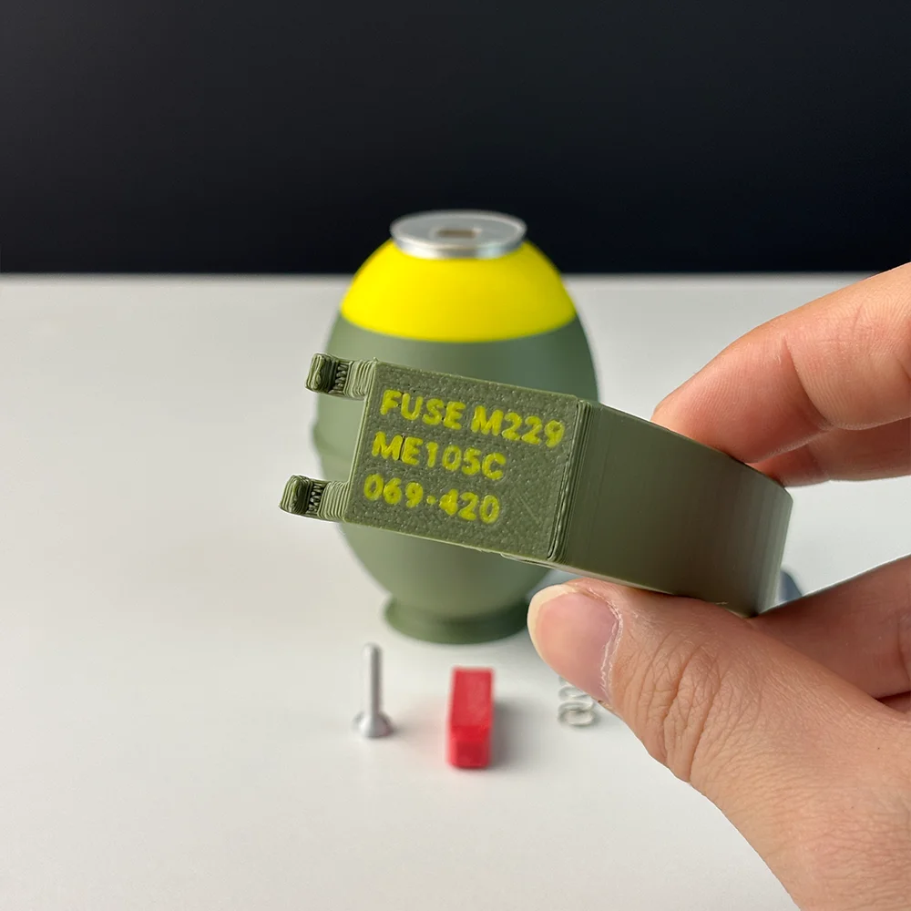 Réplica M26 estadounidense impresa en 3D – Decoración y enseñanza militar - imagen 3