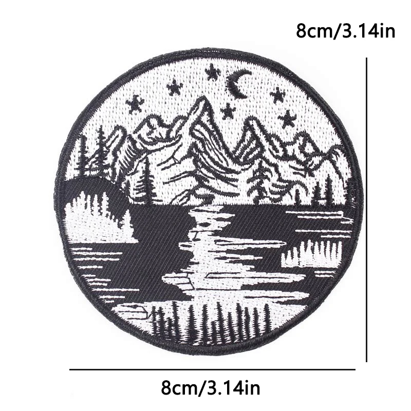 Parche Bordado Lumos Varita Mágica con Estrella – Adhesivo para Chaqueta o Morral - imagen 5