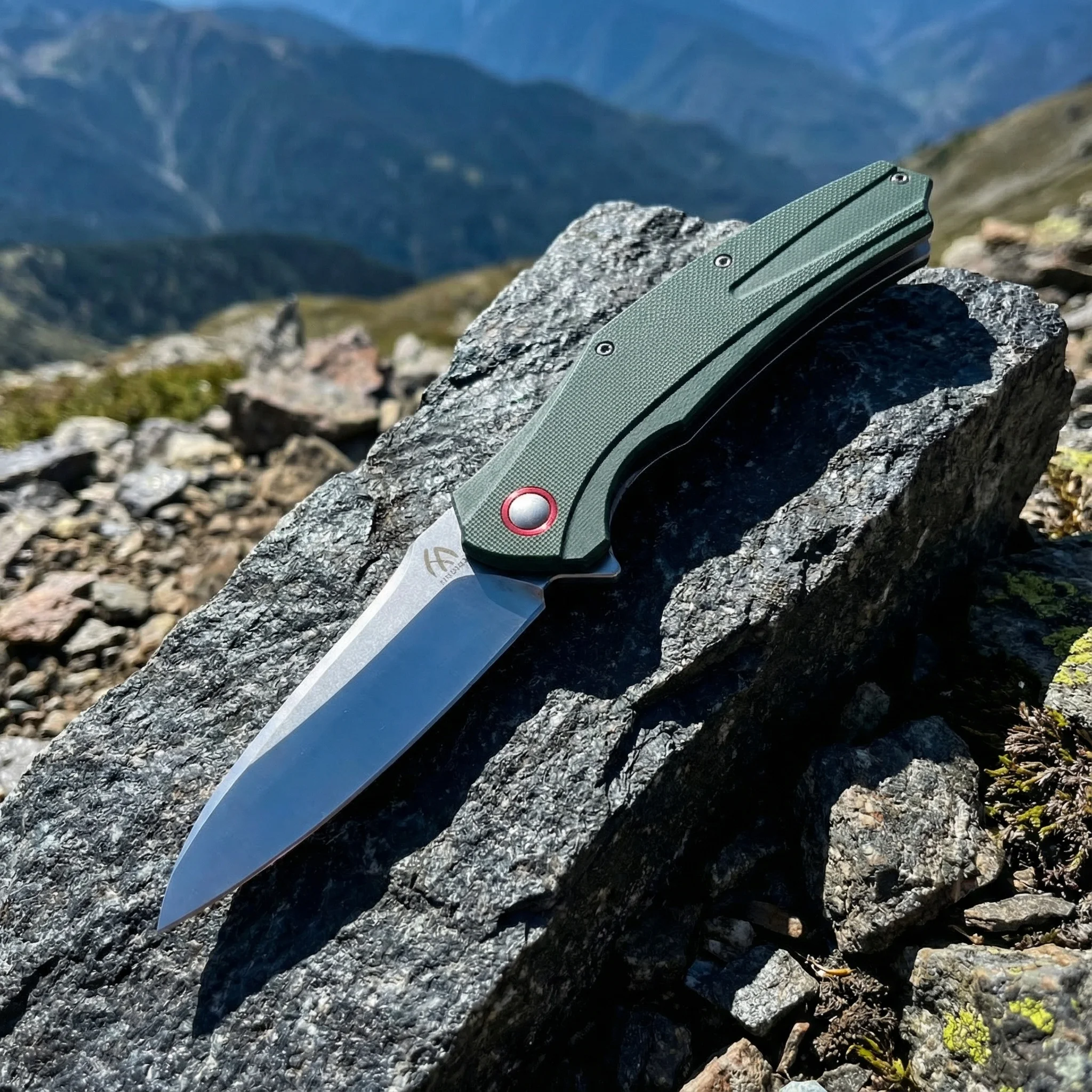 Cuchillo plegable de exteriores para emergencia, camping y senderismo - imagen 3