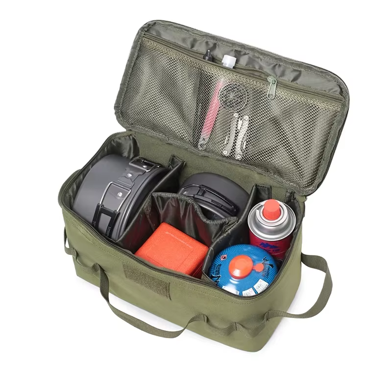 Bolsa portabombonas gas camping ripstop MOLLE – Organizador outdoor - imagen 3