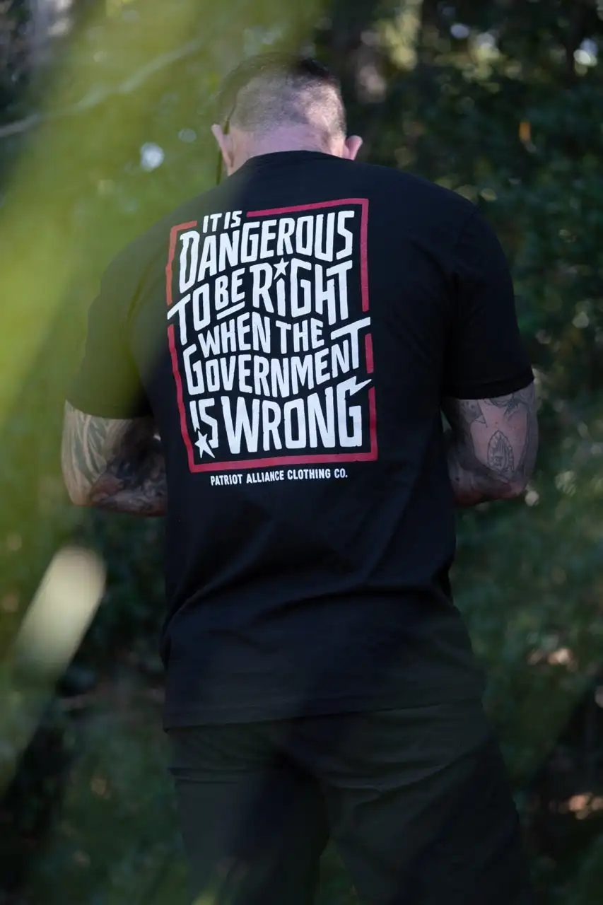 Patriot Alliance Camiseta táctica unisex premium estilo militar - imagen 3