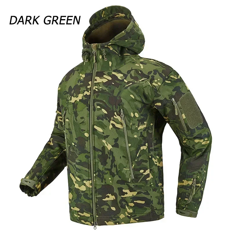 Conjunto táctico impermeable SoftShell para hombre