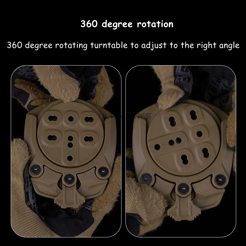 Fundas MOLLE para caza - Kit desconexión rápida y base de plataforma - imagen 4