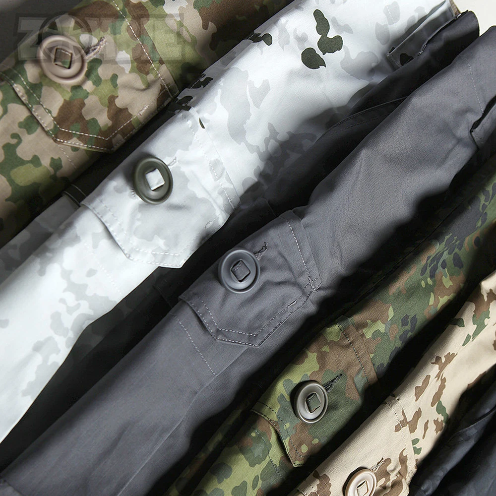 Pantalones cortos deportivos tácticos Flecktarn alemán para exteriores - imagen 5