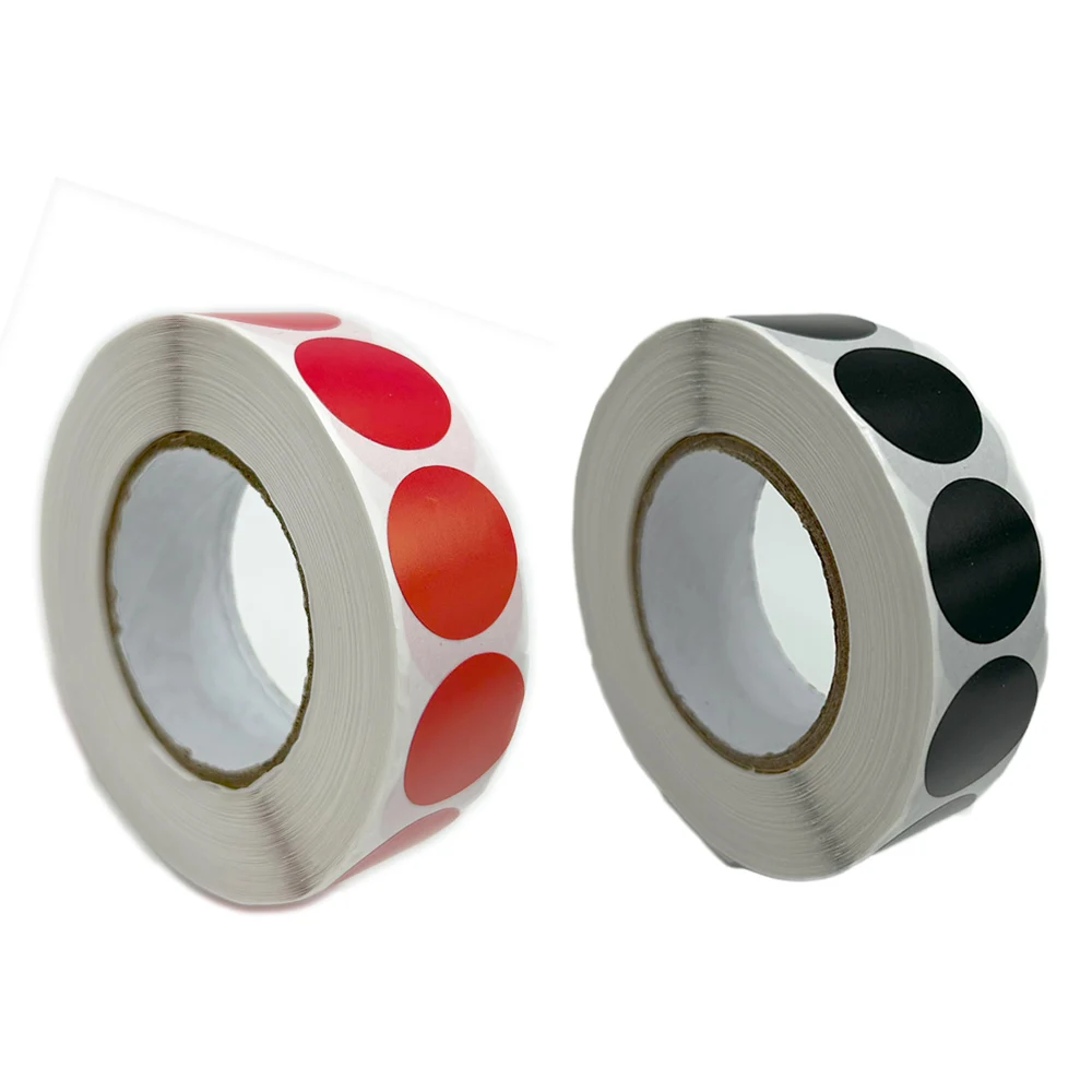 Objetivo tiro Bullseye negrorojo 19mm adhesivo - imagen 3