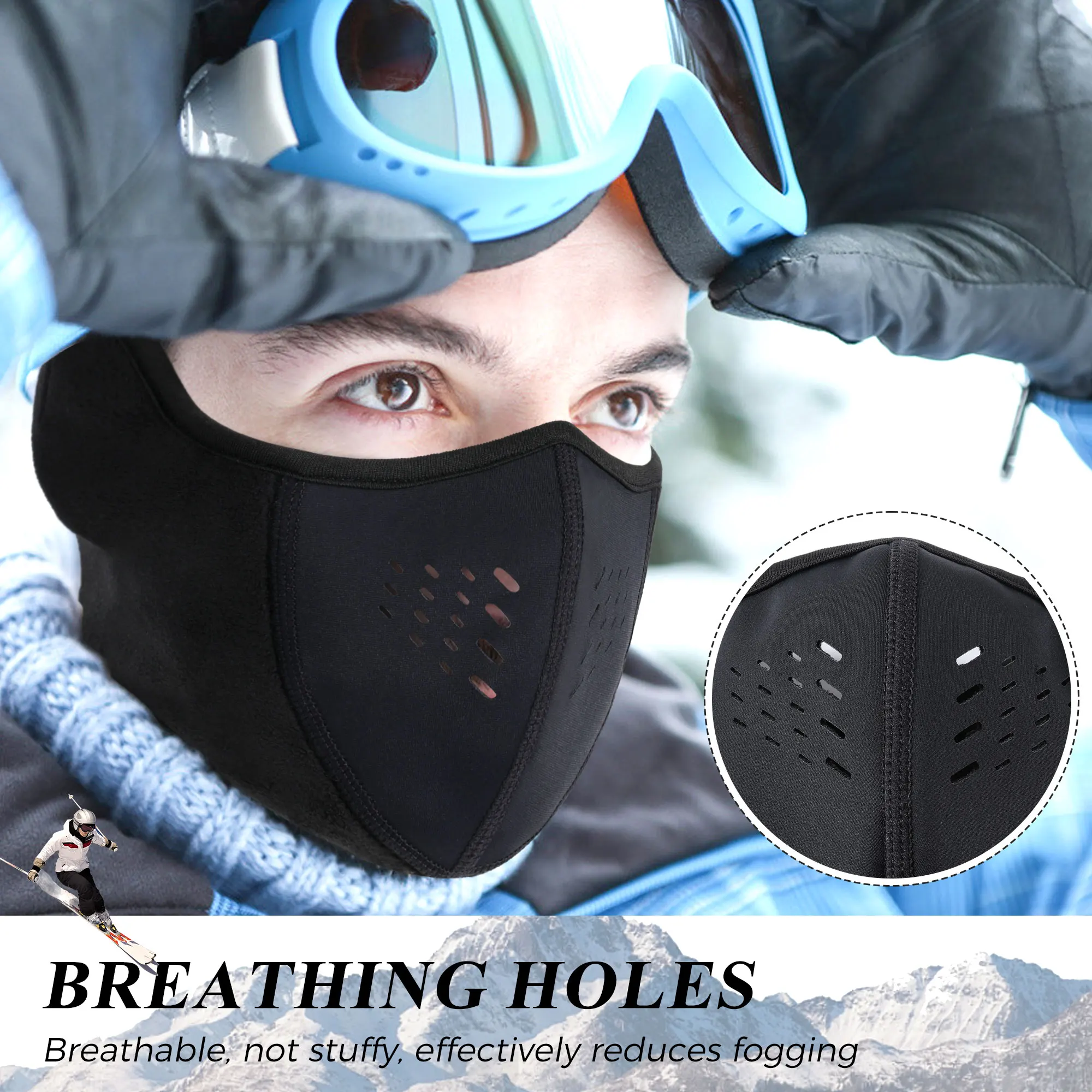 Buff Polar Braga térmica multifuncional para running y esquí - imagen 5