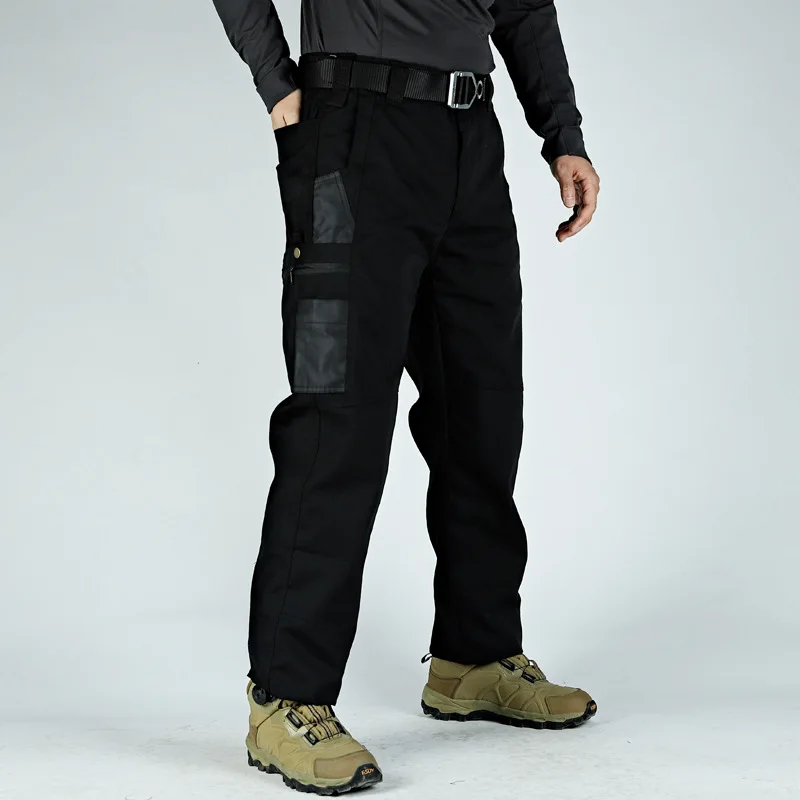 Pantalones tácticos cargo multibolsillos para outdoor y senderismo - imagen 4