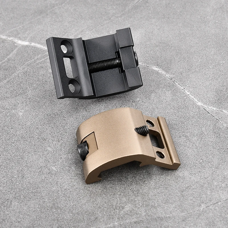 WADSN Soporte táctico para linterna base metálica riel Picatinny MLOK - imagen 4