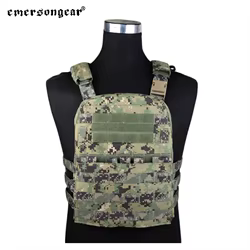 Portador de placas táctico Emersongear MOLLE AVS