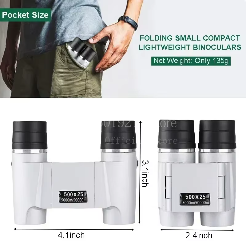 Monocular profesional HD alta potencia largo alcance bajo luz portátil - imagen 4