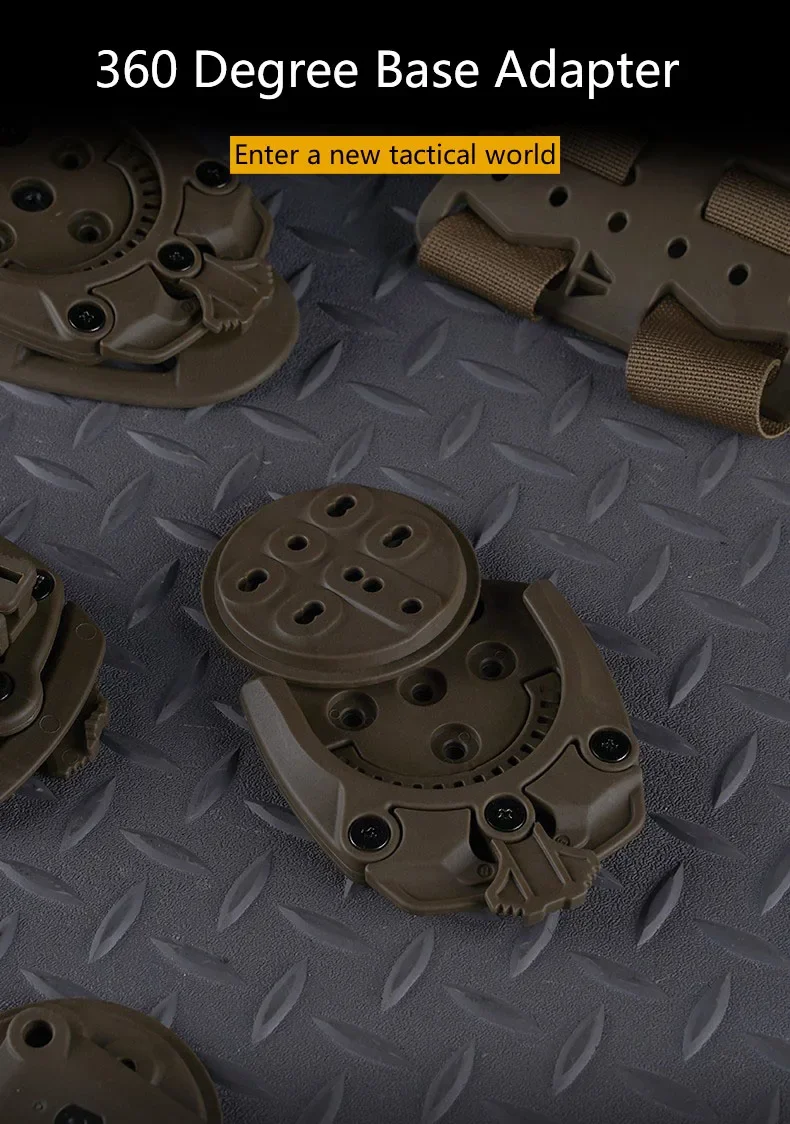 Adaptador MOLLE visto de frente