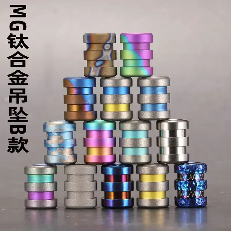 Colgante de titanio cuerda paraguas – para pulsera y collar - imagen 3