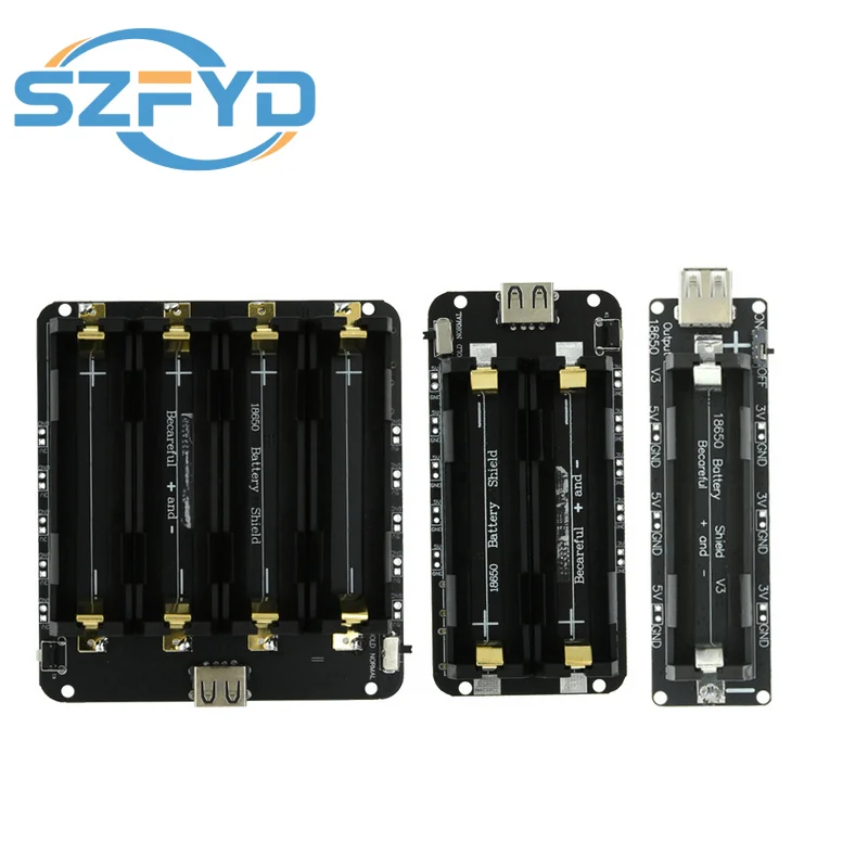 ESP32 WiFi Bluetooth Shield Batería 18650 V3 – Cargador USB Micro - imagen 5