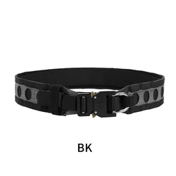 Cinturón MOLLE táctico de liberación rápida nailon para airsoft