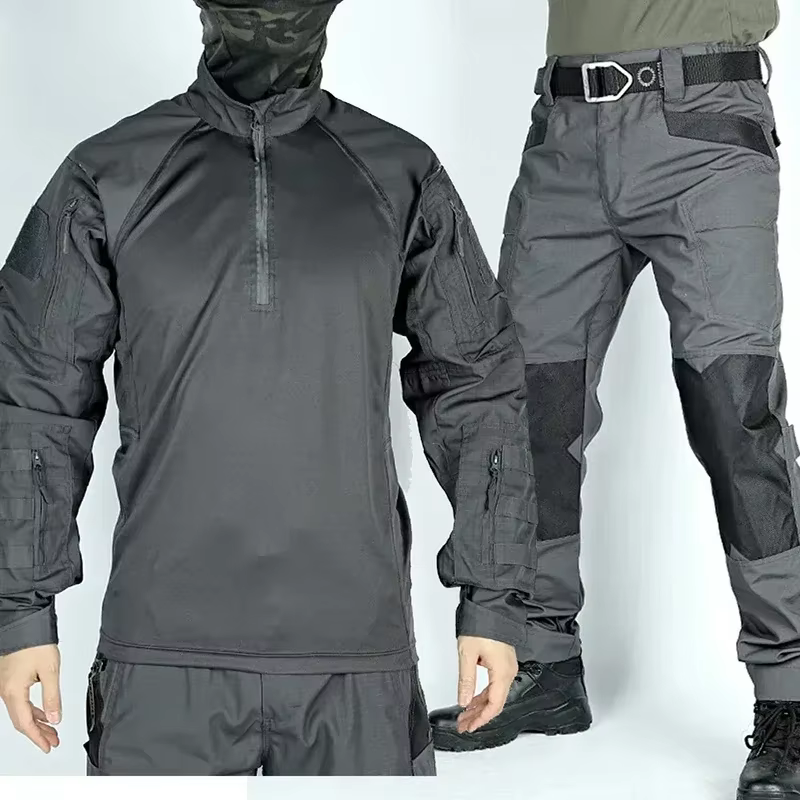 Ropa táctica de combate ripstop con pantalón cargo para hombre - imagen 5