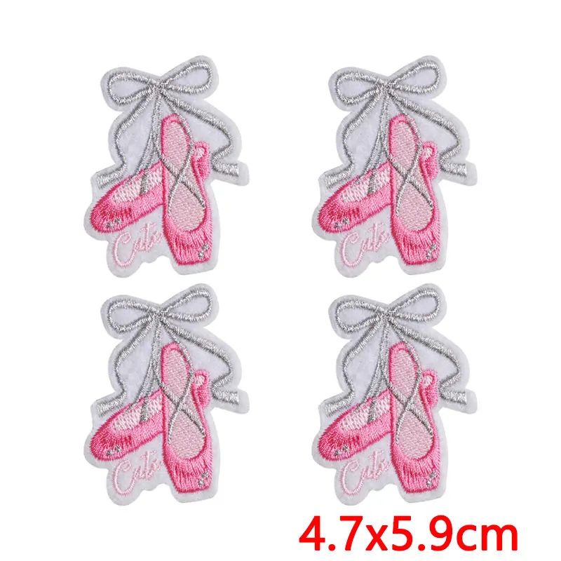Parche termoadhesivo bordado lazo y estrella de mar para coser - imagen 4
