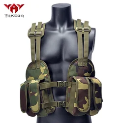 YAKEDA Chaleco entrenamiento táctico camuflaje