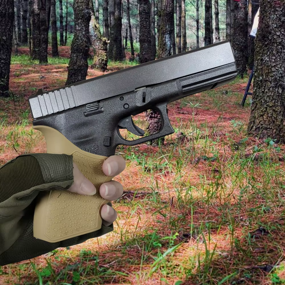 Funda táctica pistola Glock de goma antideslizante protectora - imagen 4