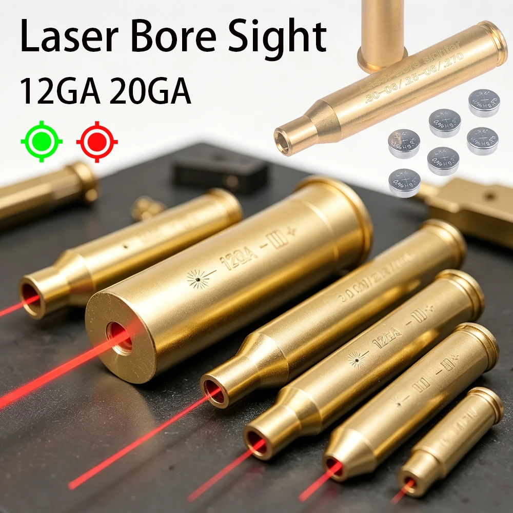 Mira láser táctica verde y roja con calibración de cañón - imagen 4