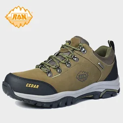 Botas de trekking RAN impermeables en cuero vacuno – Hombre
