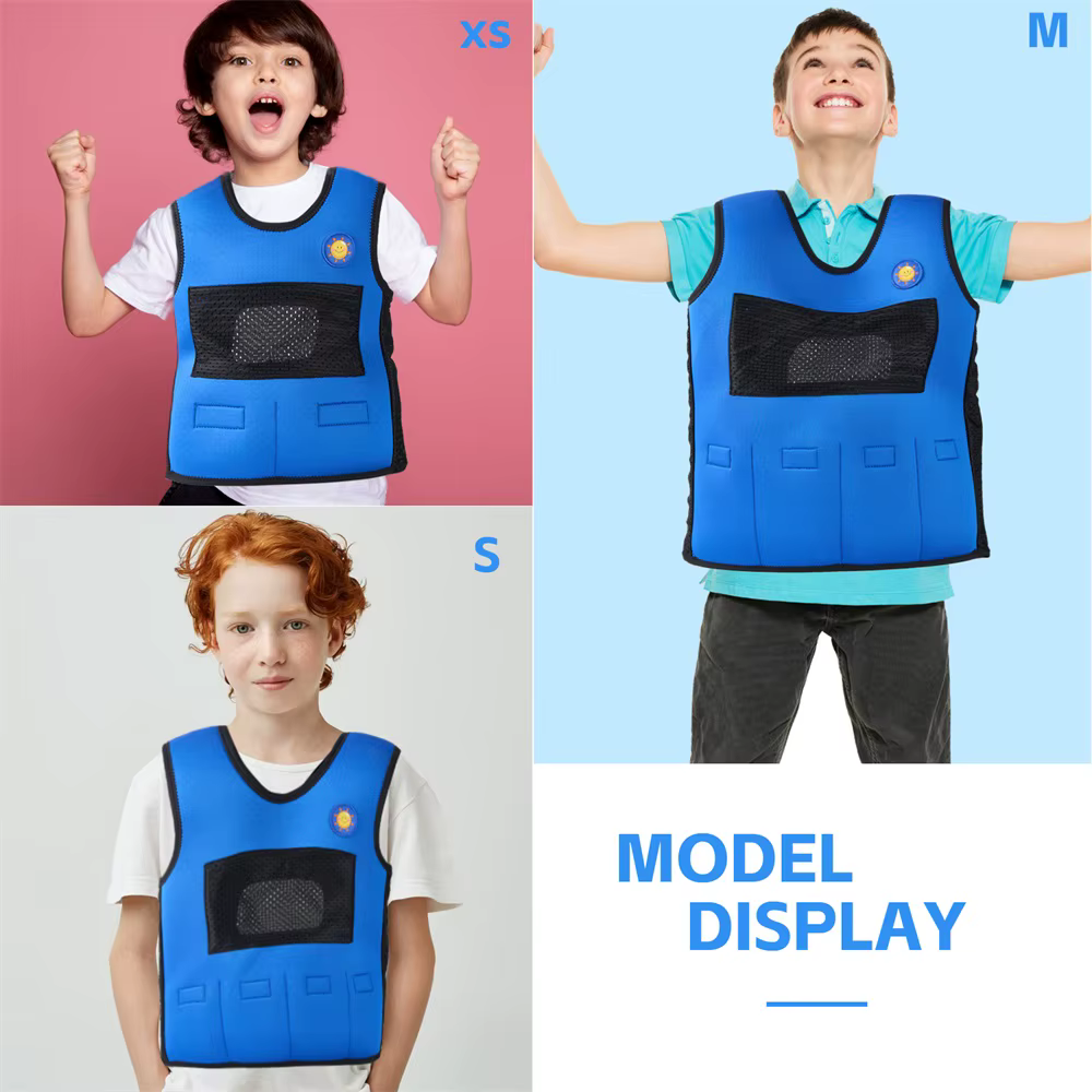 Chaleco de compresión sensorial para niños y adultos