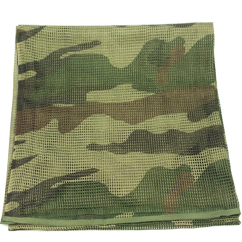 Bufanda táctica camuflaje de malla grande para outdoor militar - imagen 4