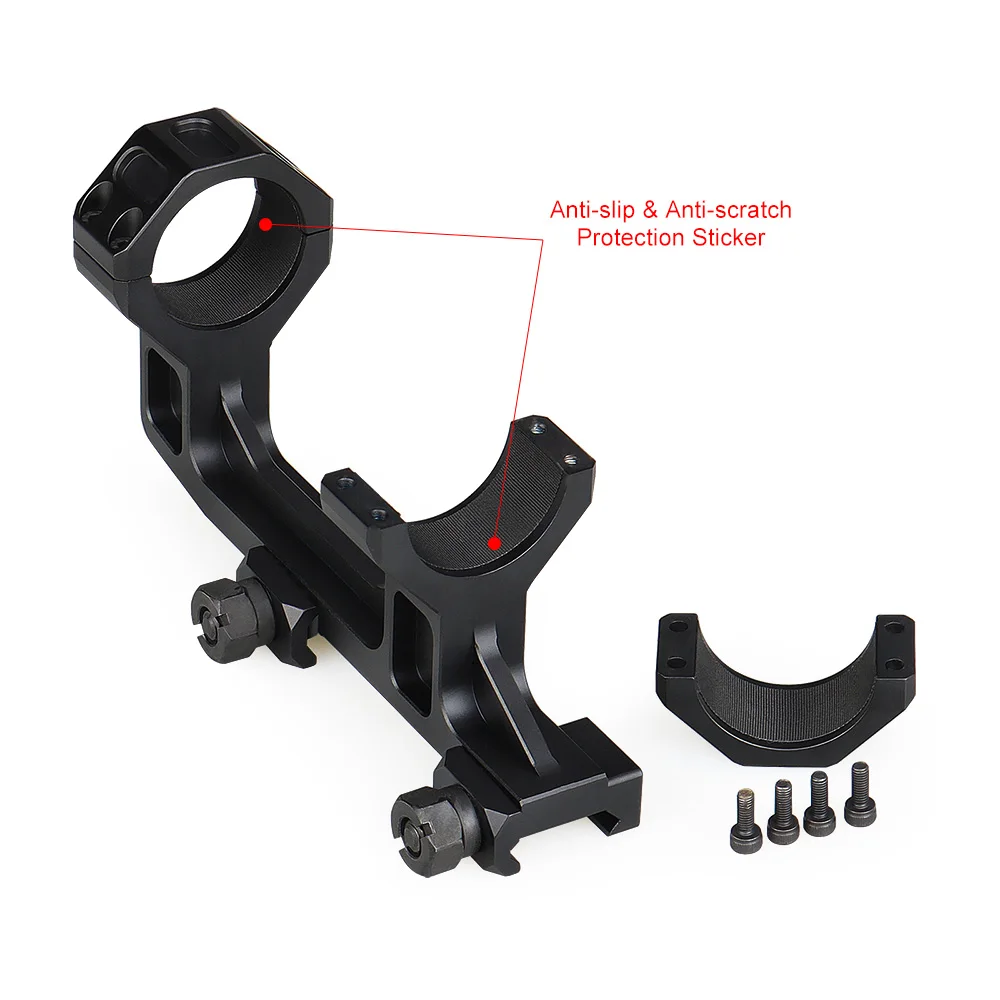 Anillas QD de montaje aluminio Canis Latrans para visor táctico - imagen 2