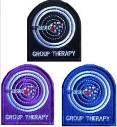 Parche táctico bordado TERAPIA GROUP con velcro para tiro deportivo