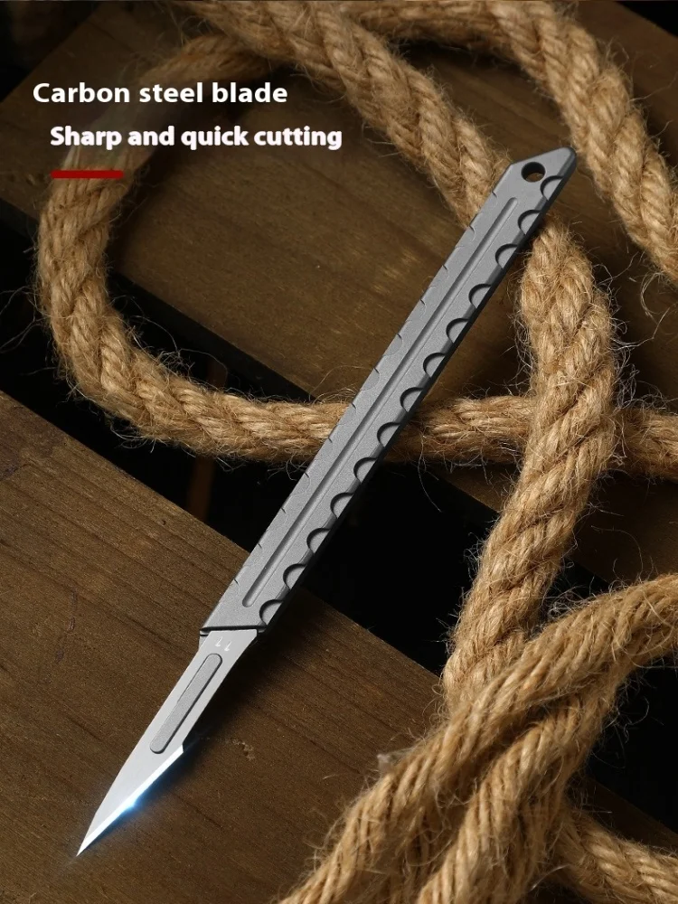 Detalle de la hoja del cuchillo