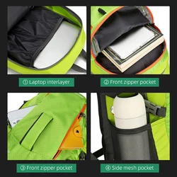Mochila táctica ultraligera MOLLE para senderismo y camping