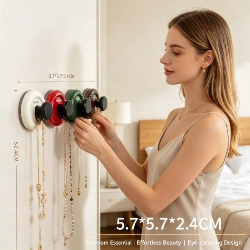 Ganchos de succión para colgar toallas en baño y cocina - imagen 3