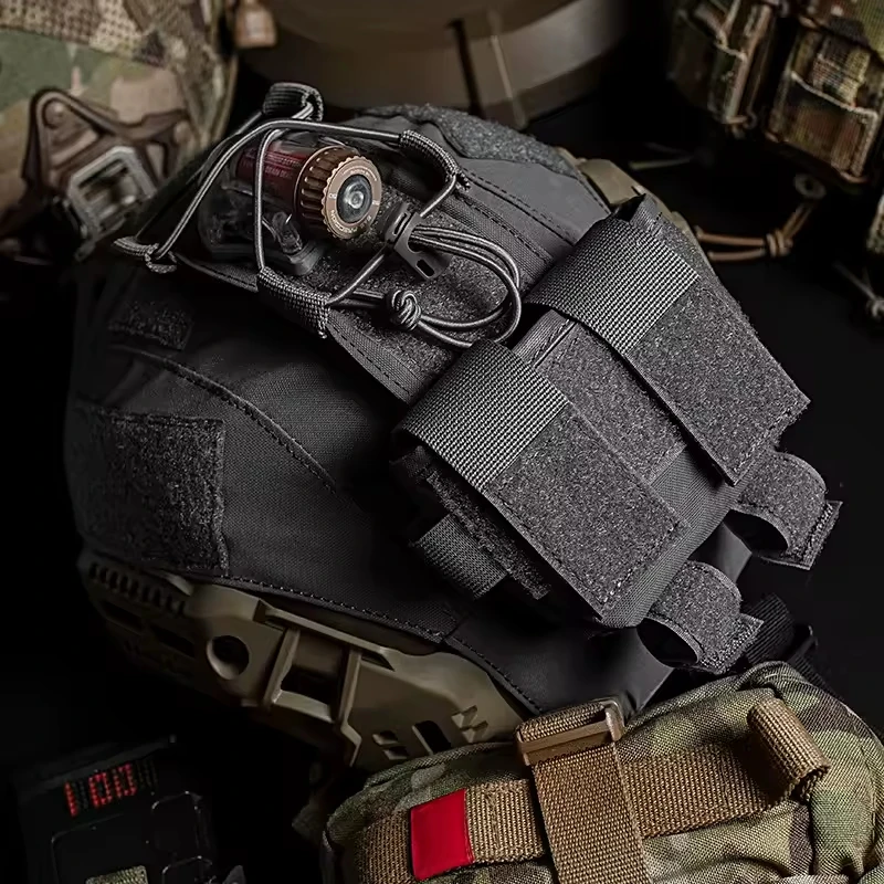 Bolsa para casco táctico MK2 contrapeso – nylon 500D batería caza - imagen 2
