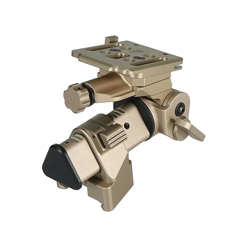 Soporte táctico metálico para NVG en vista general