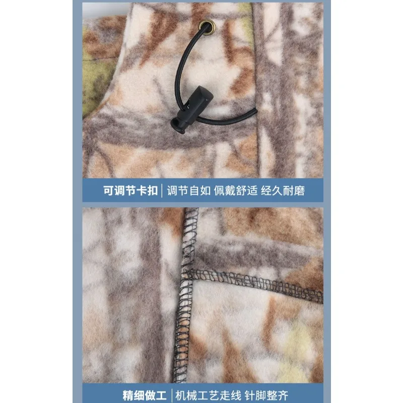 Gorro de camuflaje biónico térmico transpirable para caza y pesca - imagen 4