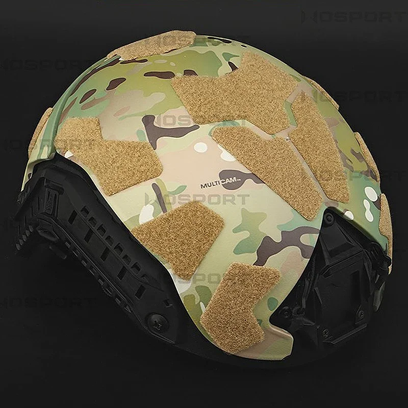 Protector casco táctico FAST de alta cobertura con cinta adhesiva - imagen 4