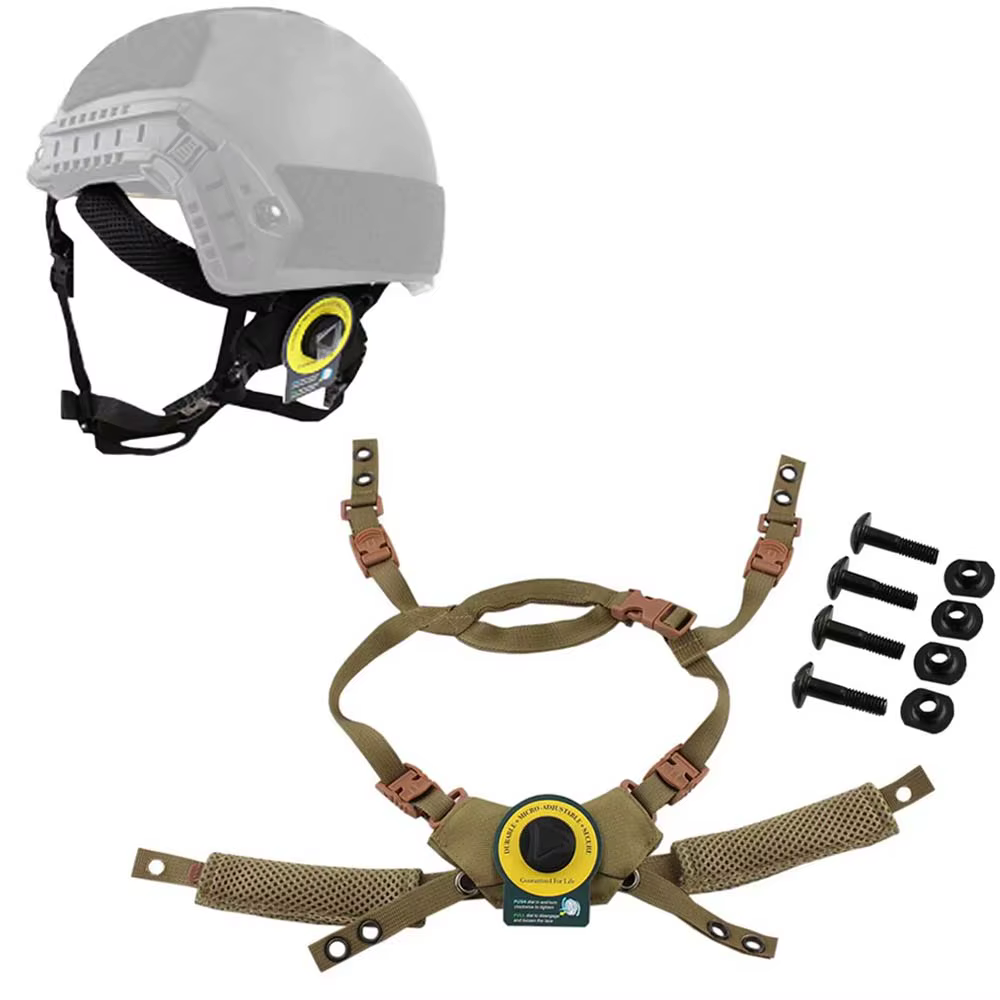 Ajuste y acolchado del interior del casco