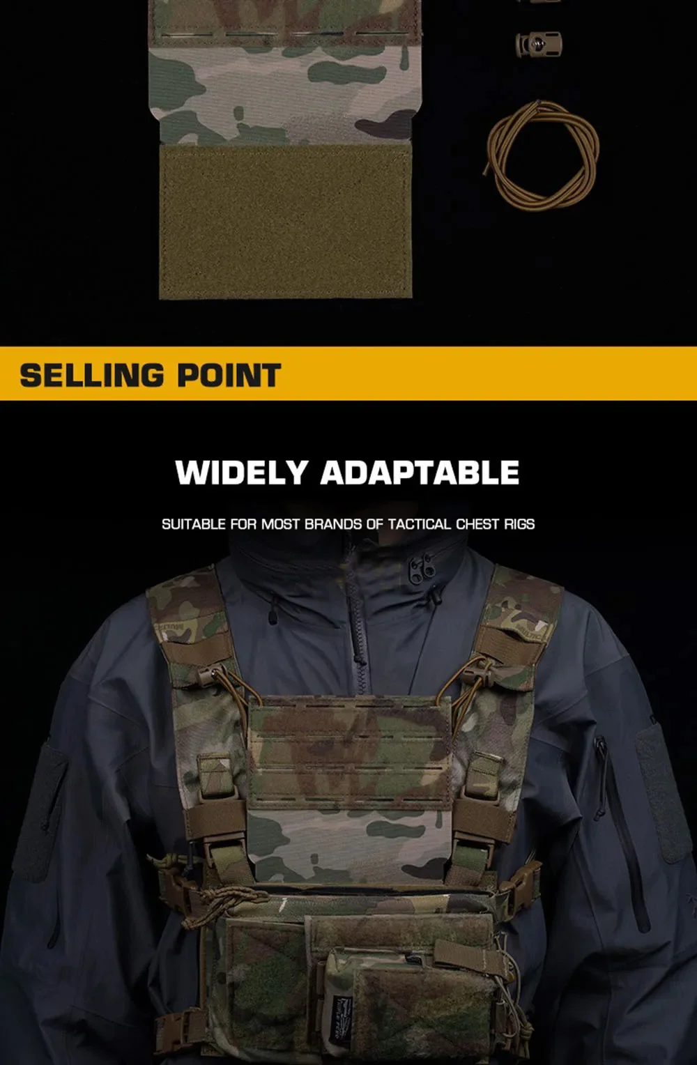 Chest Rig Mag Holder Attachment - Montaje en chaleco