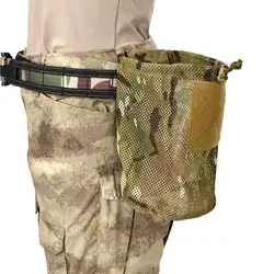 Bolsa tactica plegable EDC de malla para camping y senderismo